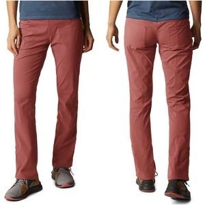 Mountain Hardwear Dynama Pants Women’s Size M Nylon Hiking Outdoor Drawcord Hems